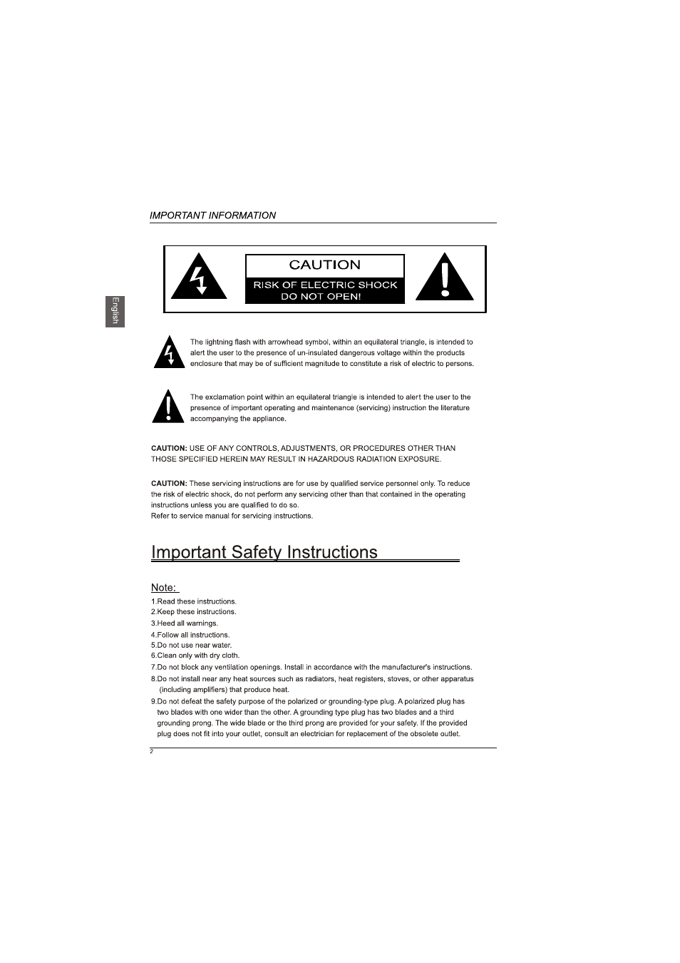 Westinghouse LD-4065 User Manual | Page 4 / 31