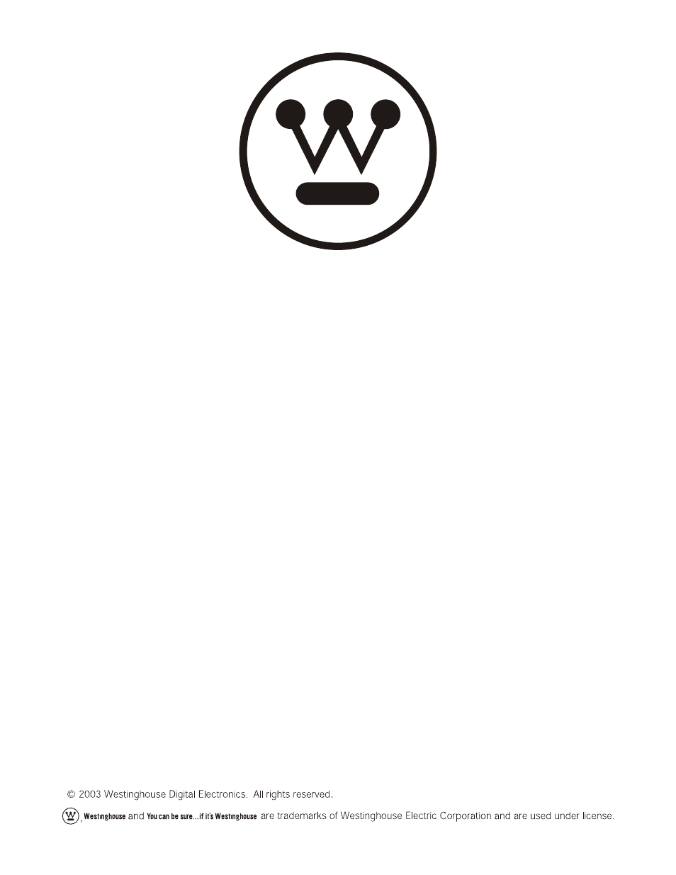 Westinghouse LCD-TV User Manual | 36 pages