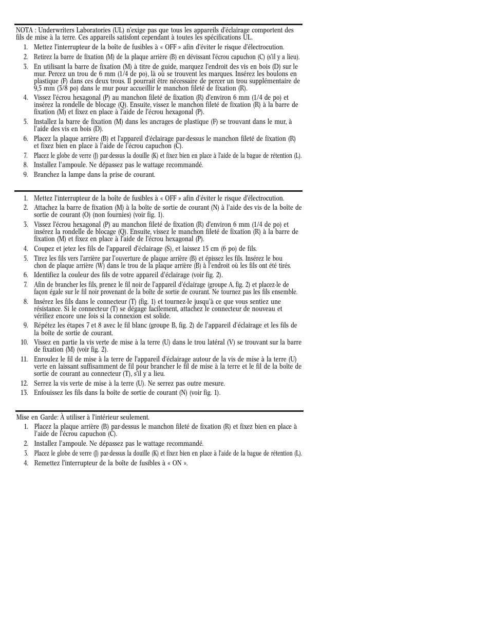 Westinghouse W-231 User Manual | Page 7 / 12