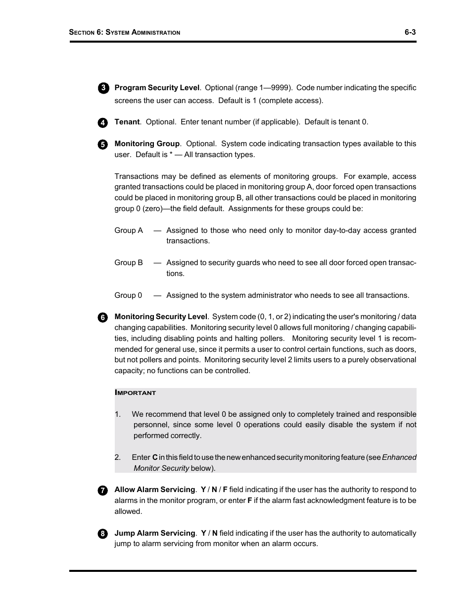 Westinghouse SE 6000 User Manual | Page 127 / 180
