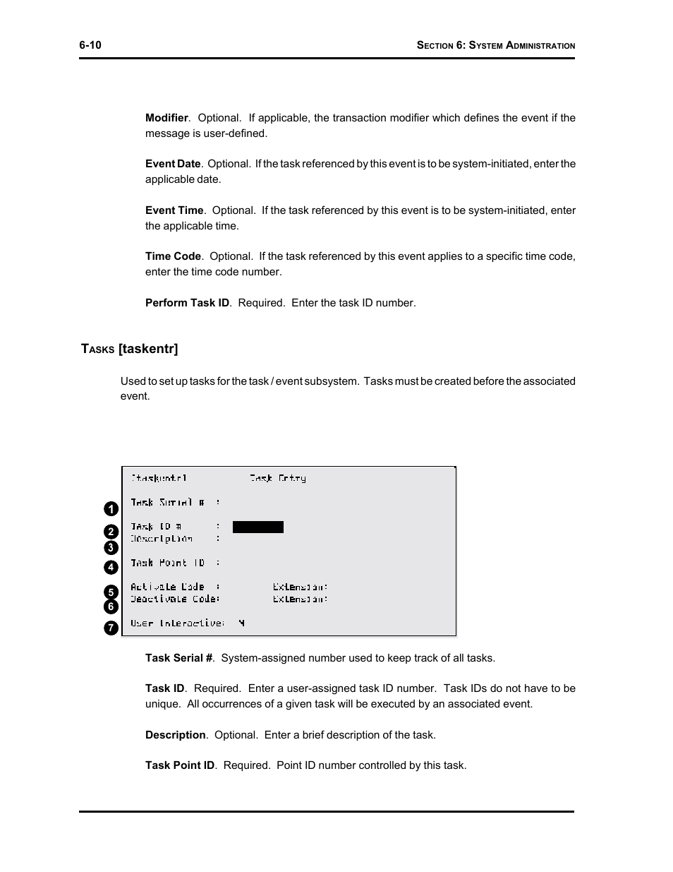 Taskentr | Westinghouse SE 6000 User Manual | Page 134 / 180