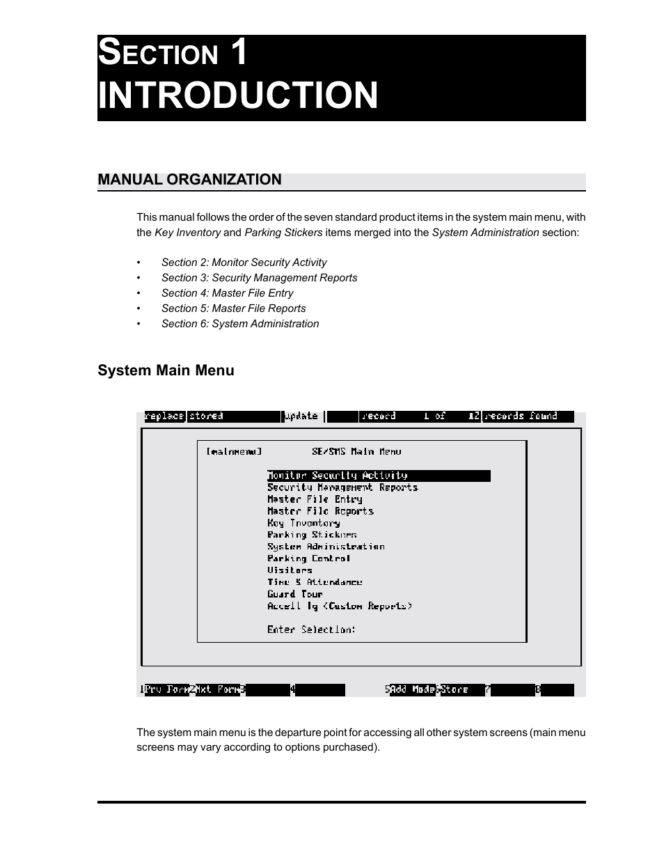 1introduction, Ection | Westinghouse SE 6000 User Manual | Page 8 / 180