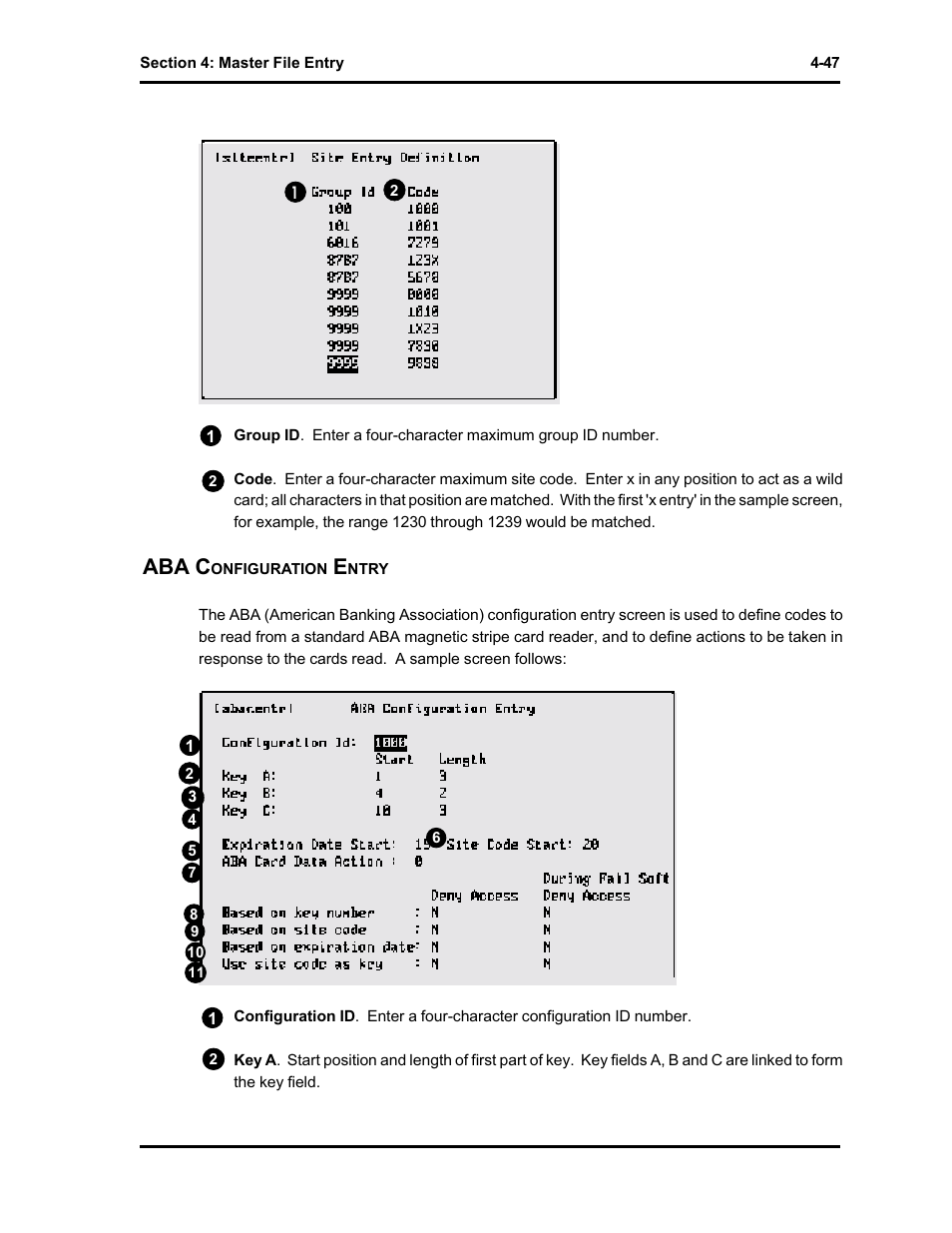 Aba c | Westinghouse SE 6000 User Manual | Page 98 / 180