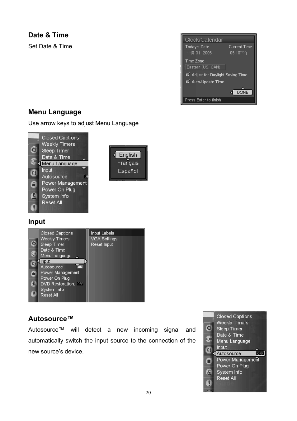 Westinghouse SK-40H590D User Manual | Page 23 / 40