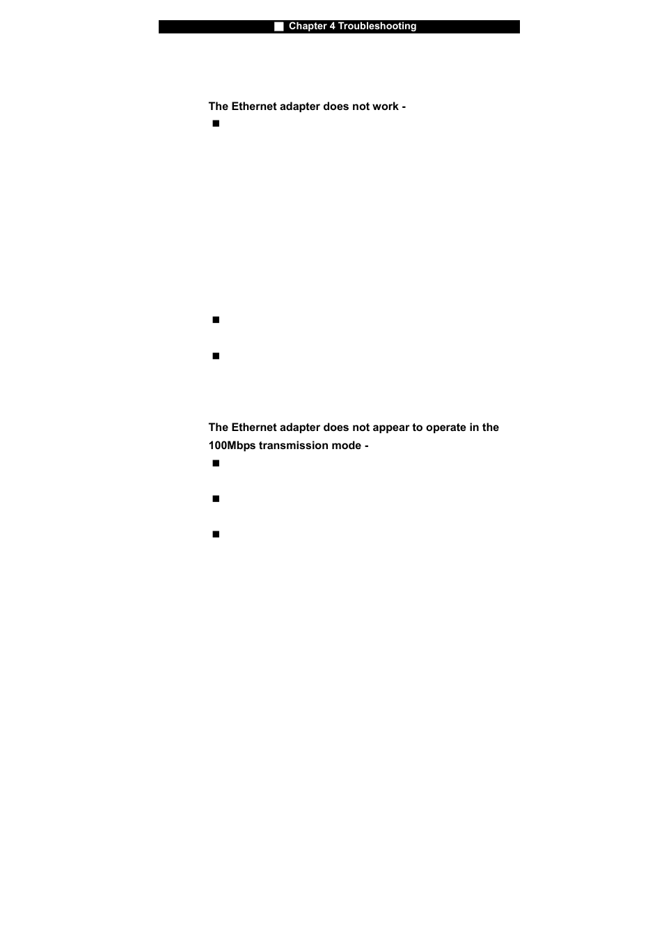 Network adapter / ethernet problems | Westinghouse NB-14w2 User Manual | Page 67 / 86