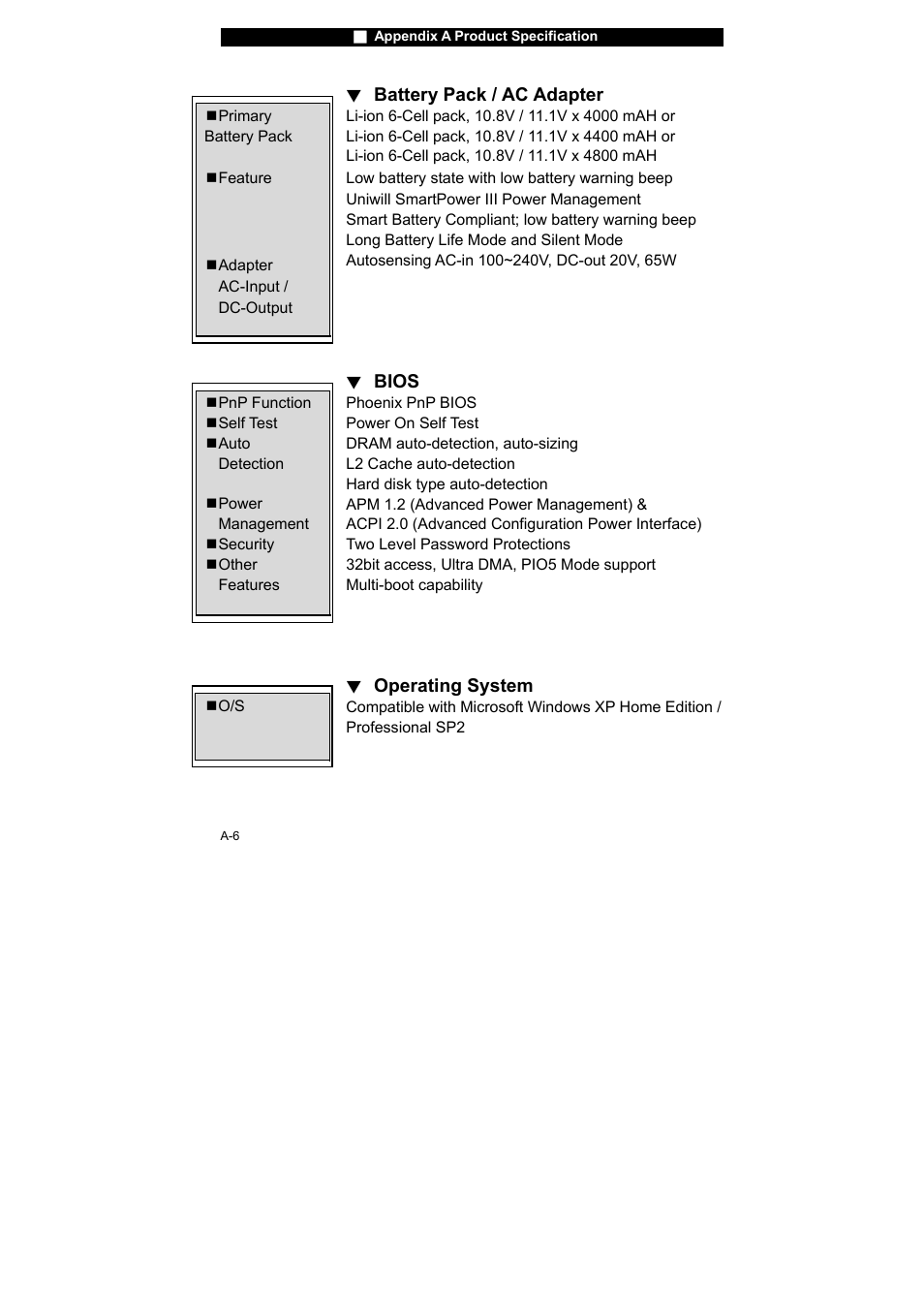 Westinghouse NB-14w2 User Manual | Page 76 / 86