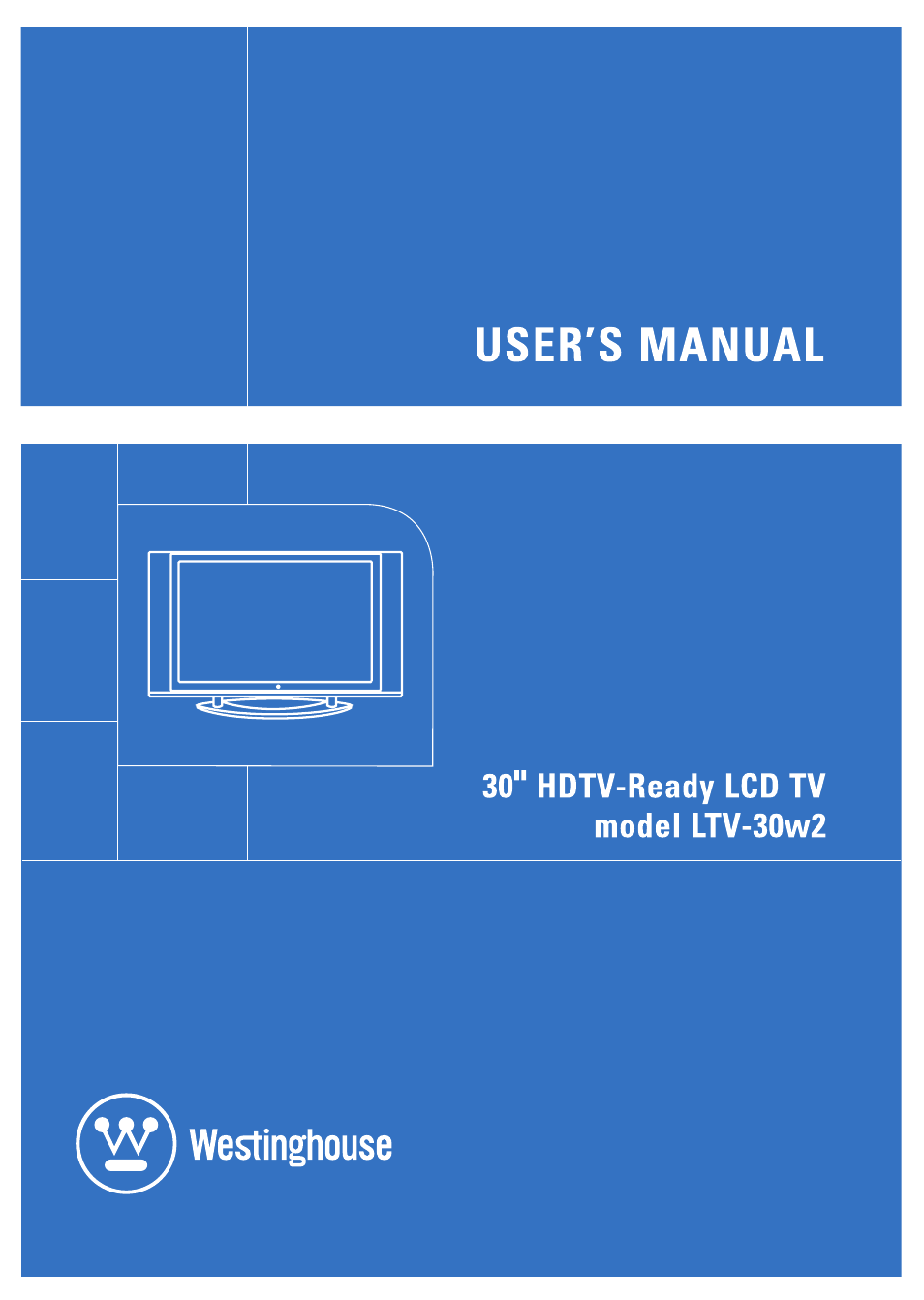 Westinghouse LTV-30w2 User Manual | 25 pages