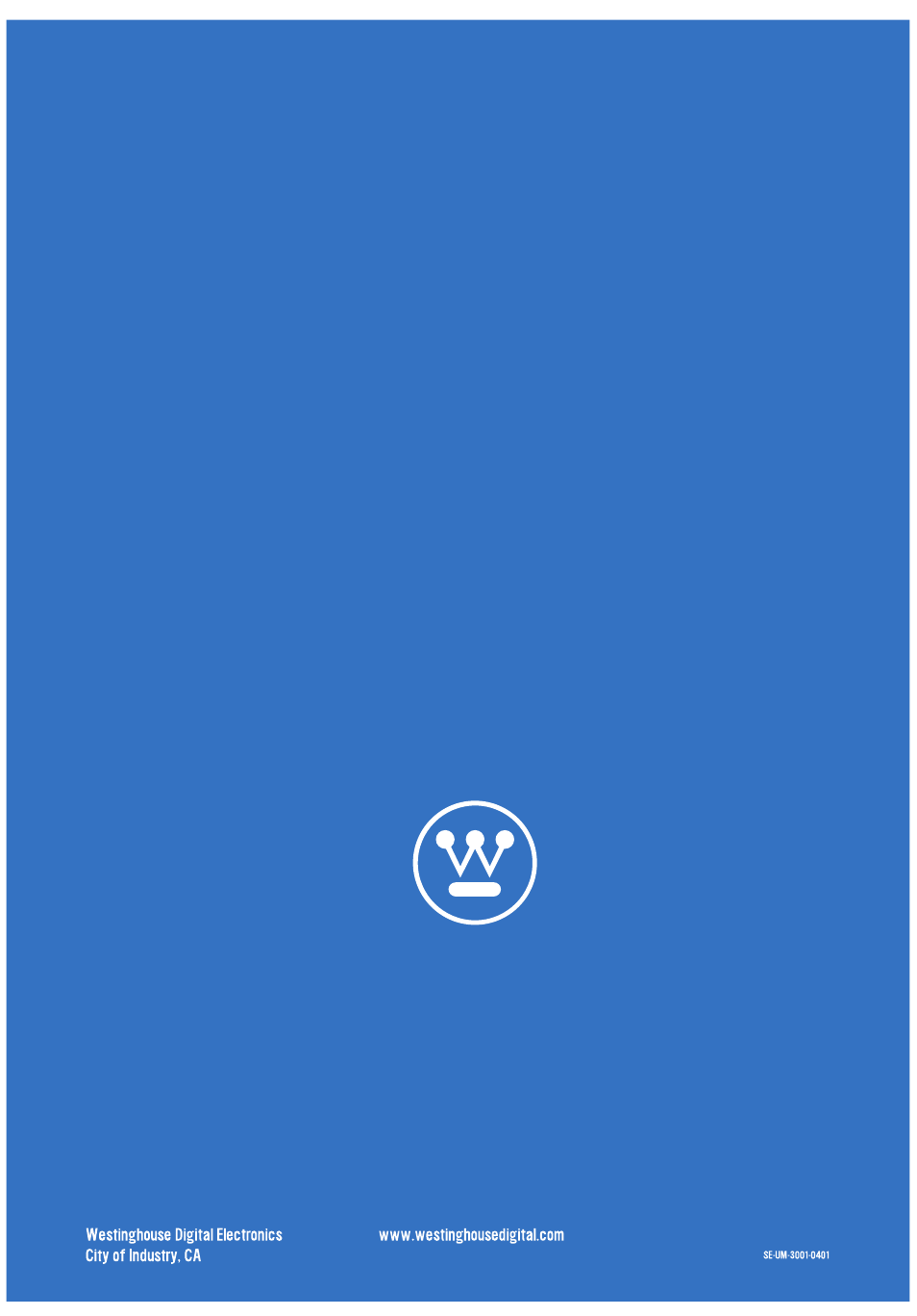Westinghouse LTV-30w2 User Manual | Page 25 / 25