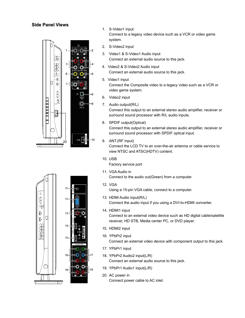 Westinghouse SK-26H240S User Manual | Page 8 / 33