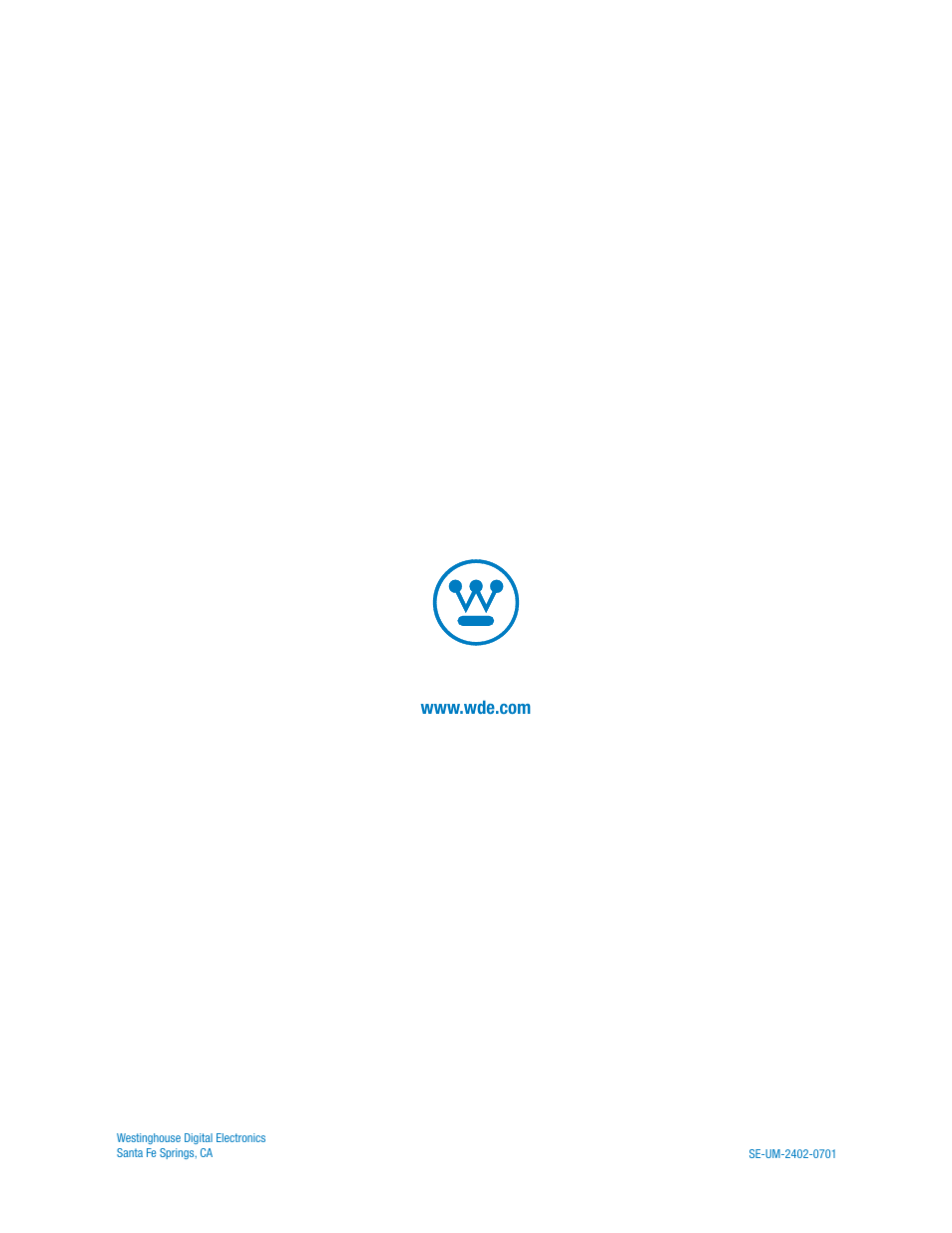 Westinghouse M2401 User Manual | Page 2 / 16