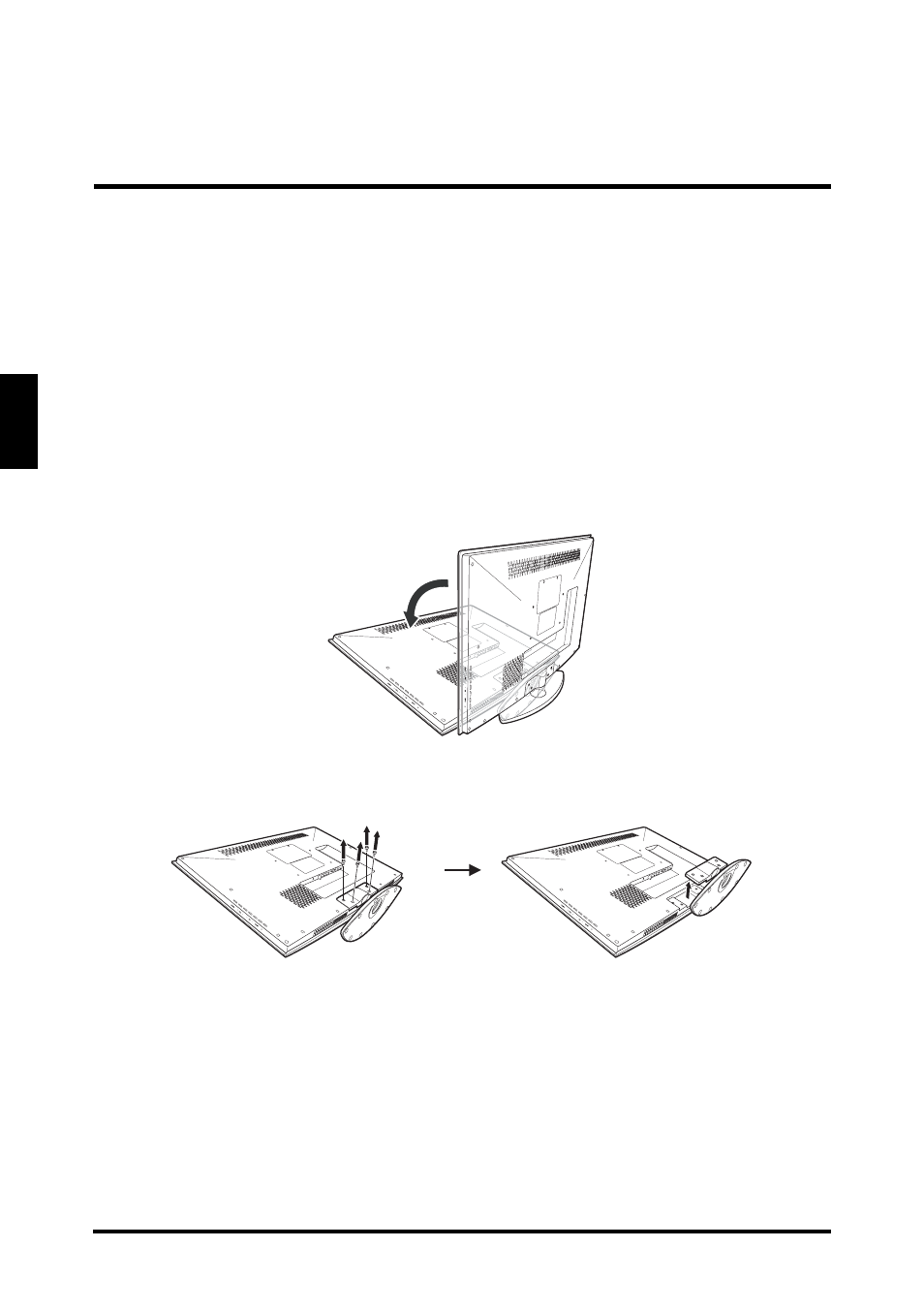 Removing the led tv base, English | Westinghouse LD-2655VX User Manual | Page 20 / 60