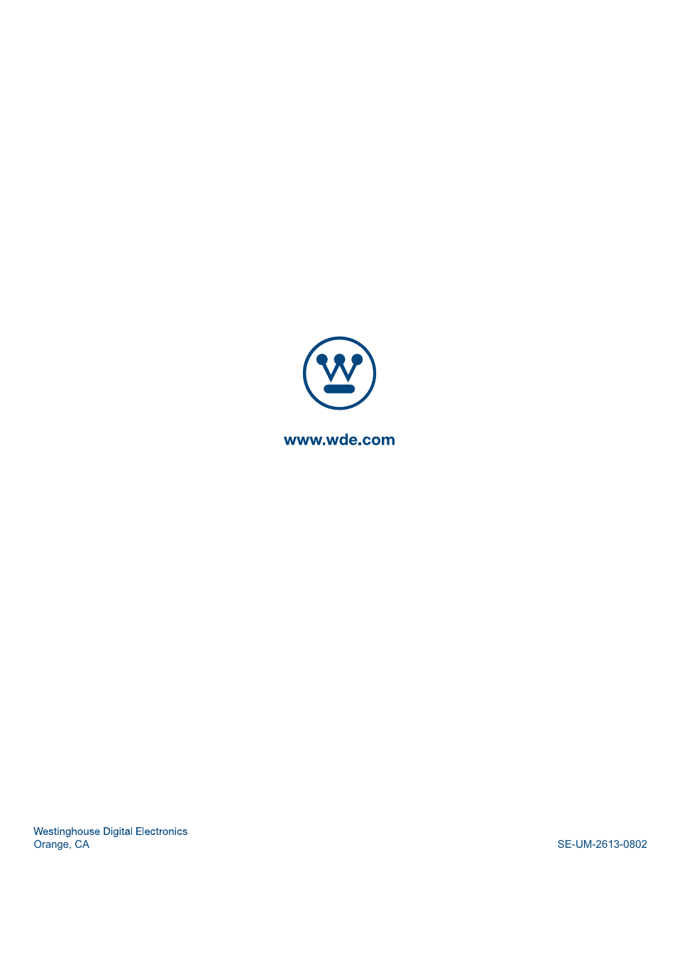 Westinghouse LD-2655VX User Manual | Page 60 / 60