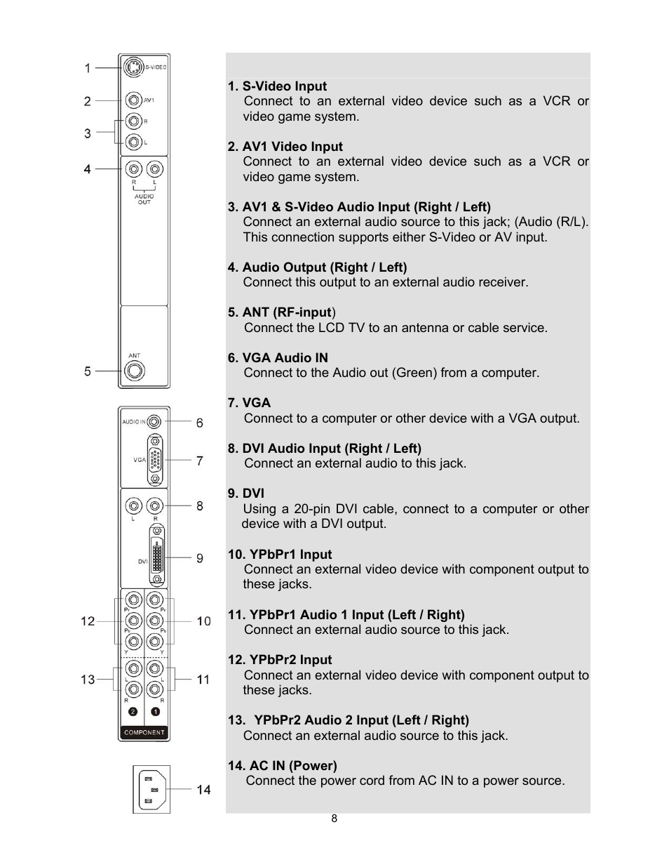 Westinghouse W2602 BK User Manual | Page 10 / 26