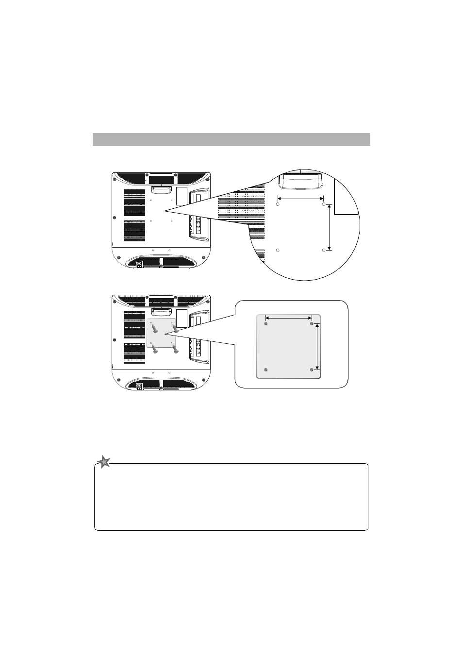 2 wall mounting | Westinghouse LTV-20v4 User Manual | Page 32 / 33