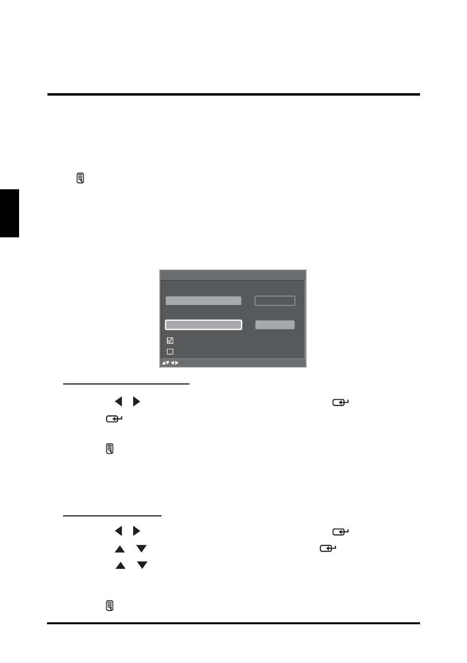 Settings, English, Date and time | Setup menus | Westinghouse LD-3255VX User Manual | Page 42 / 59