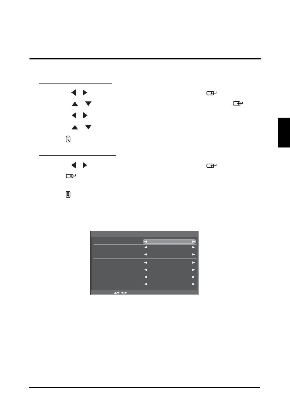 English, Closed captions, Setup menus | Westinghouse LD-3255VX User Manual | Page 43 / 59