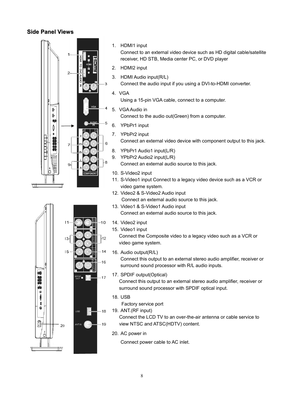 Westinghouse SK-40H520S User Manual | Page 11 / 36