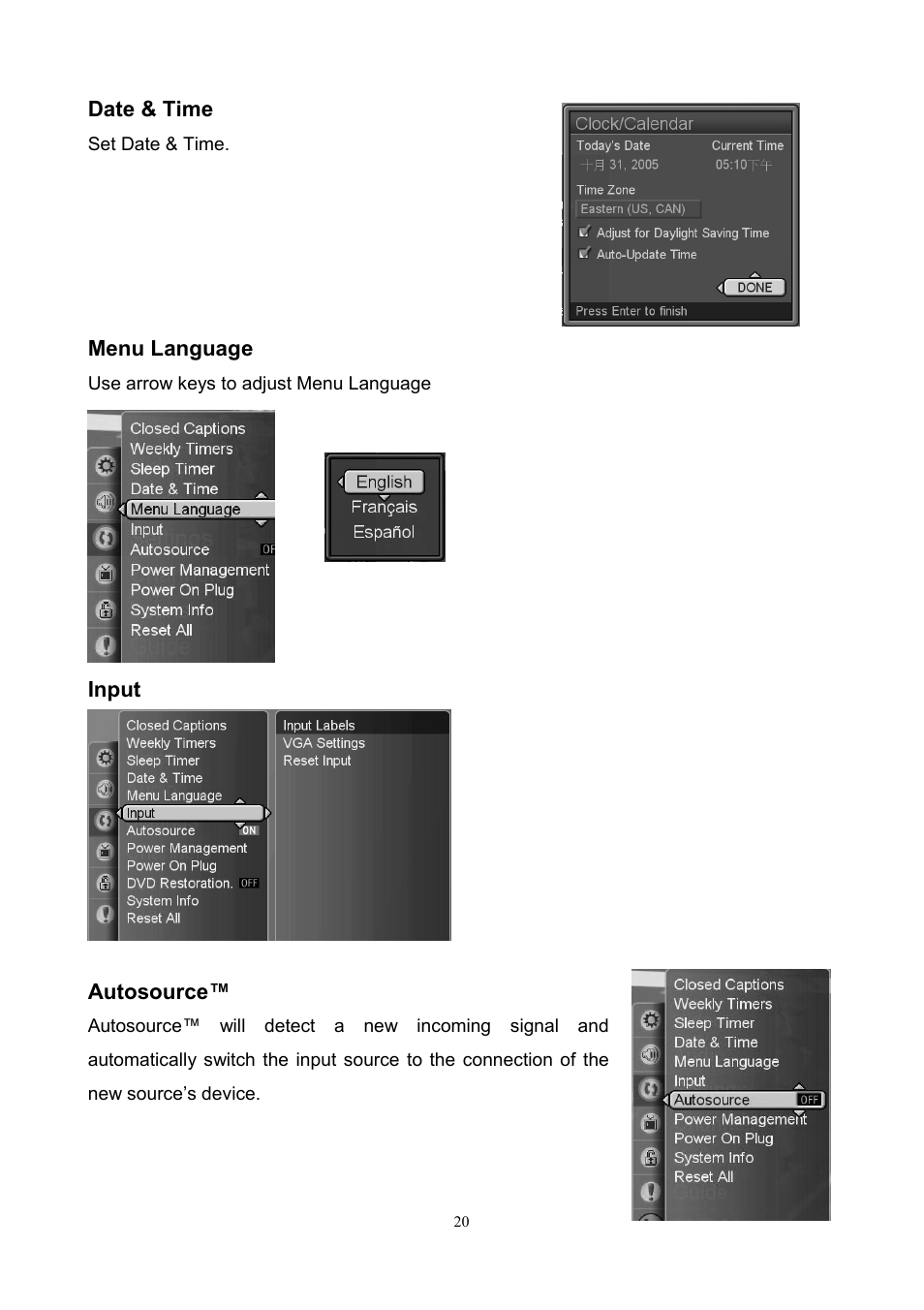 Westinghouse SK-40H520S User Manual | Page 23 / 36
