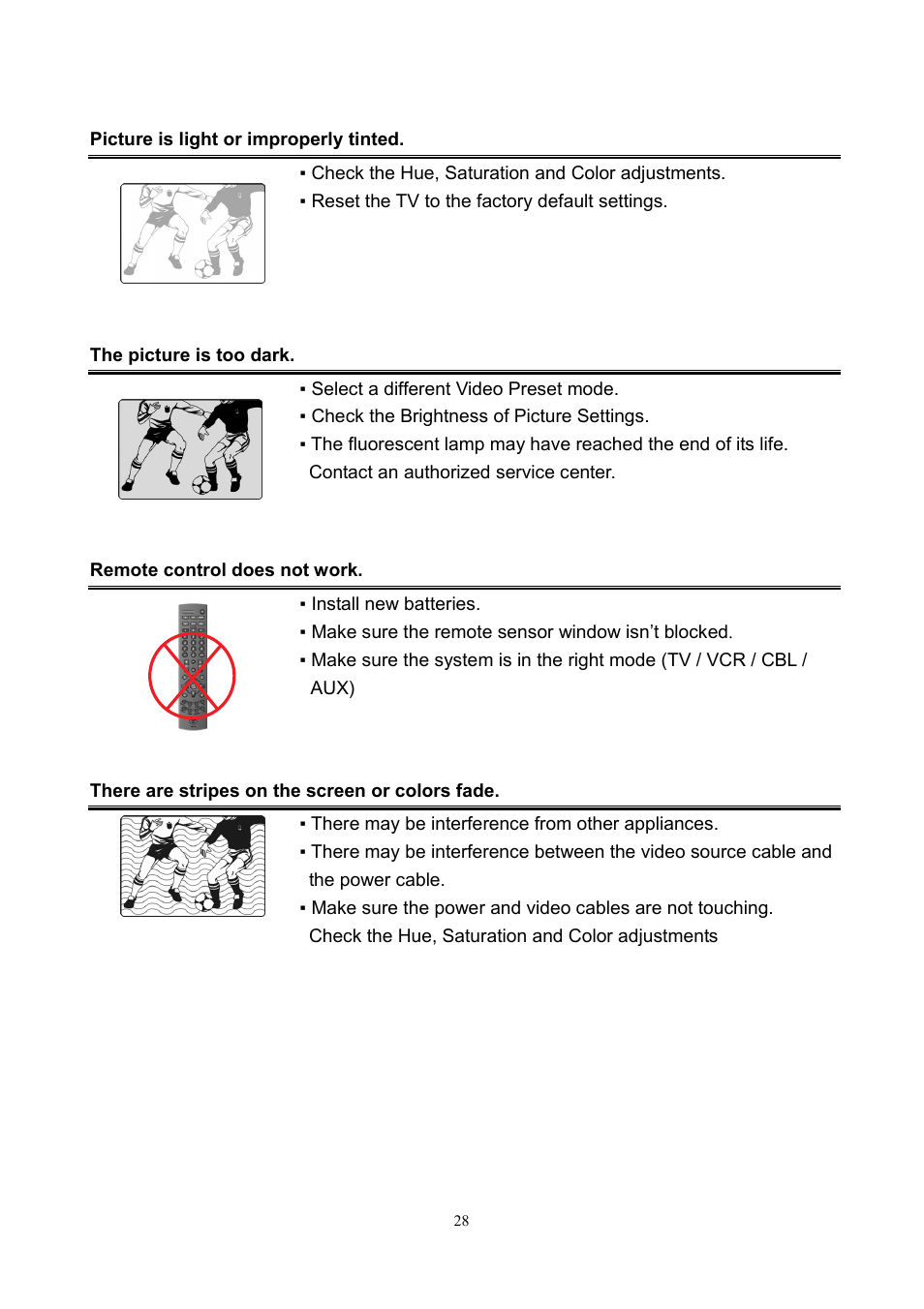 Westinghouse SK-40H520S User Manual | Page 31 / 36