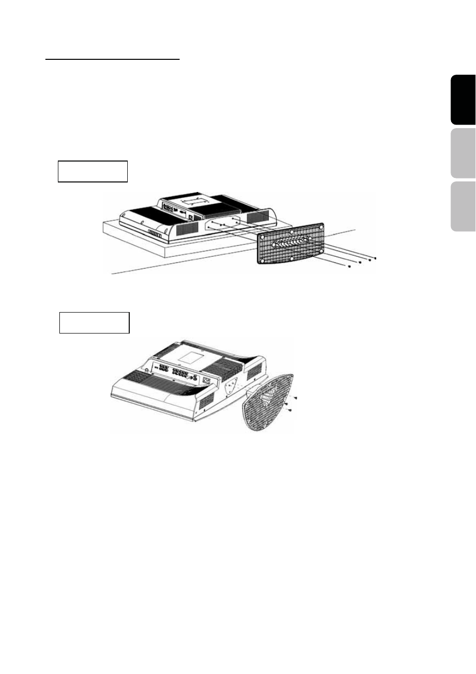 How to remove the base | Westinghouse SK-26H540S User Manual | Page 18 / 43