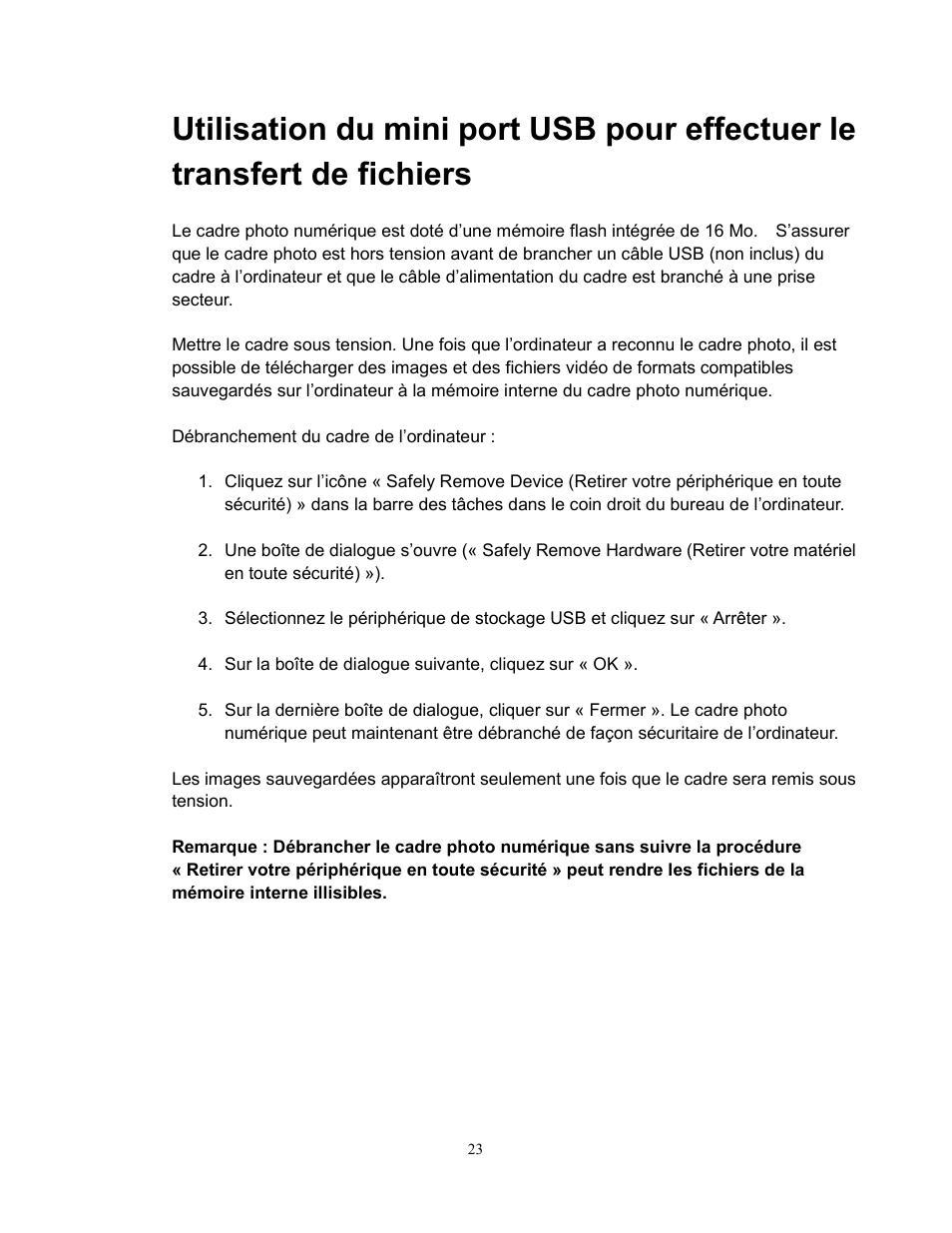 Westinghouse DPF-0702 User Manual | Page 24 / 48