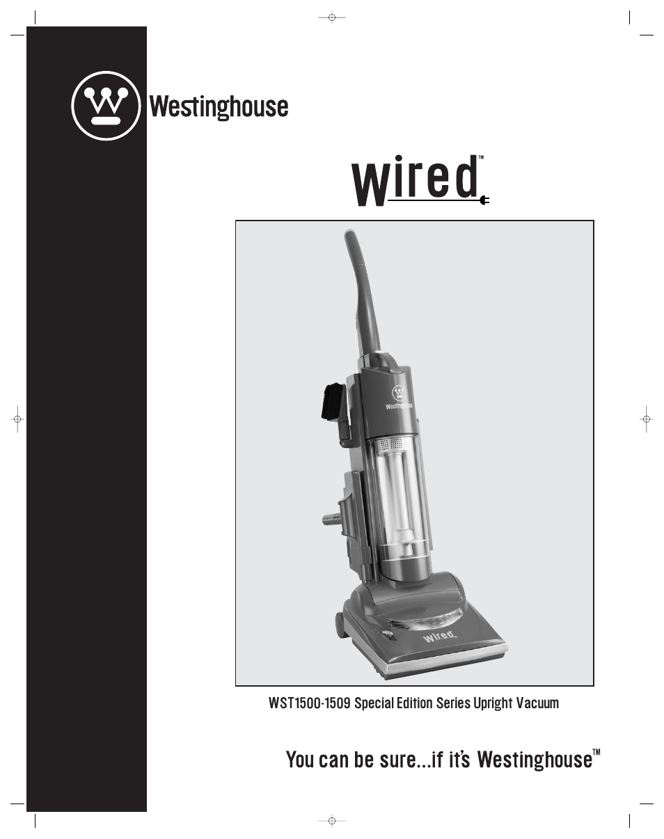 Westinghouse WST1500-1509 User Manual | 23 pages