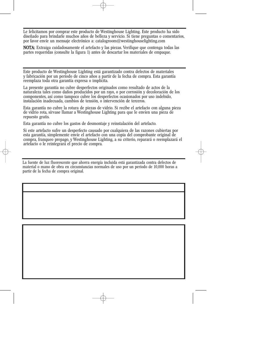 Westinghouse Indoor Lighting fixture User Manual | Page 8 / 12