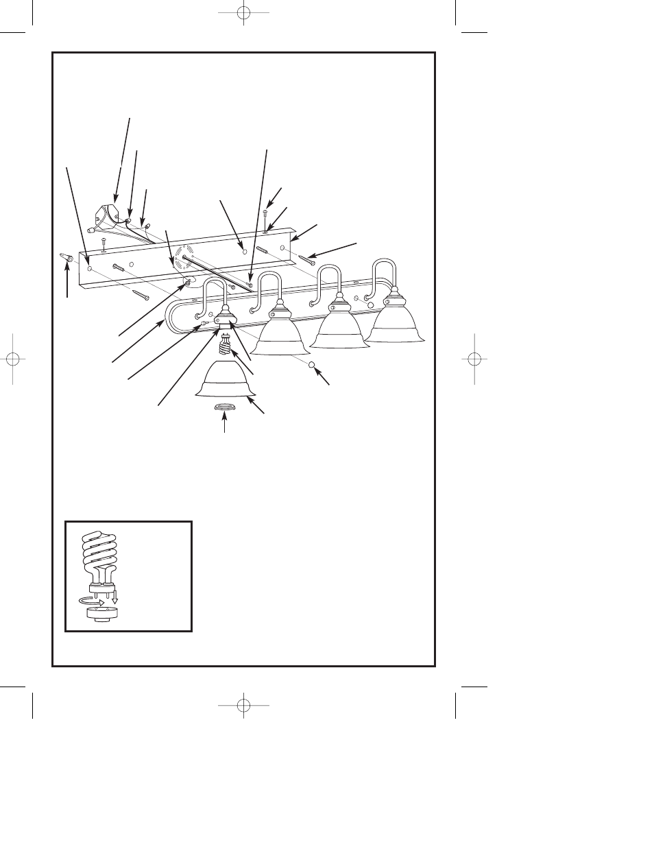 Figura 1 | Westinghouse Indoor Lighting fixture User Manual | Page 9 / 12