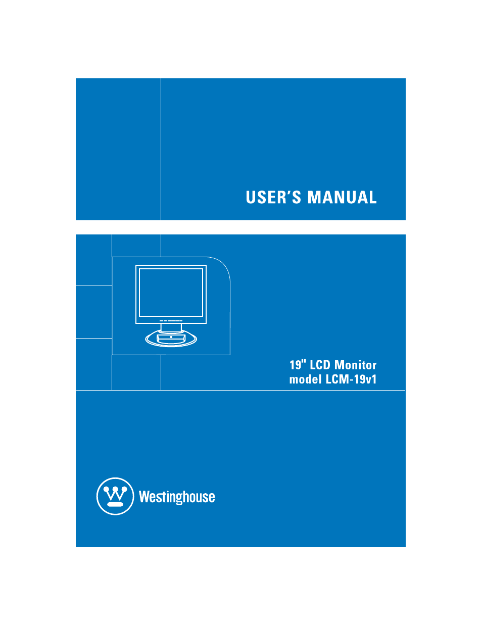 Westinghouse LCM - 19v1 User Manual | 15 pages