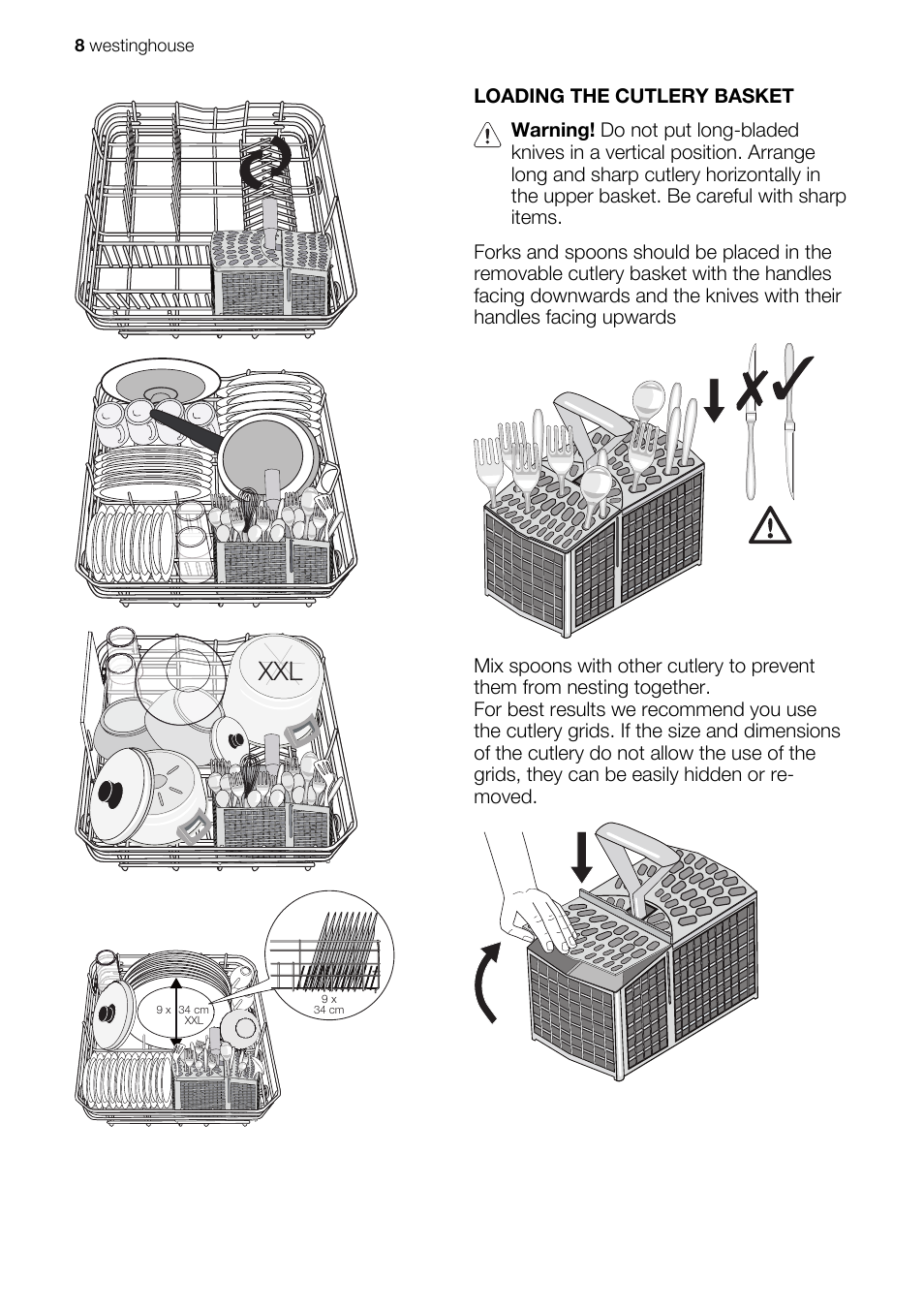 Westinghouse WSF6602 User Manual | Page 8 / 24