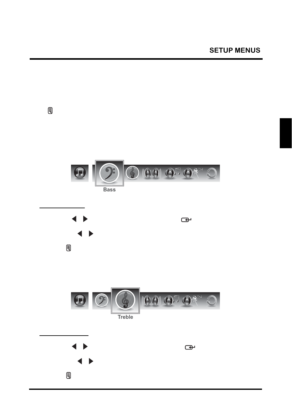 Audio, English | Westinghouse TX-42F810G User Manual | Page 33 / 61