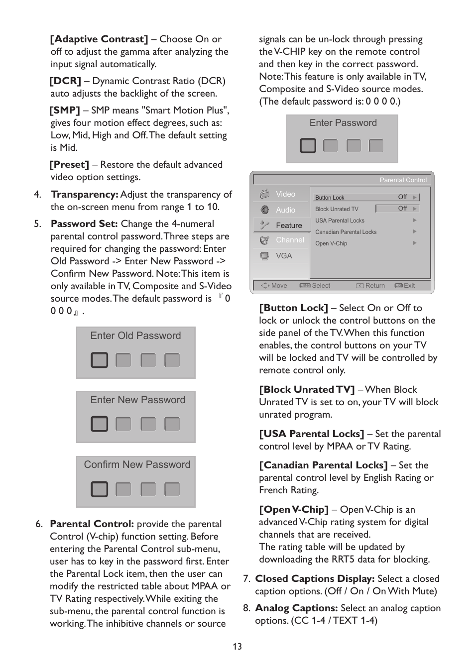 Westinghouse TX-42F970Z User Manual | Page 16 / 22