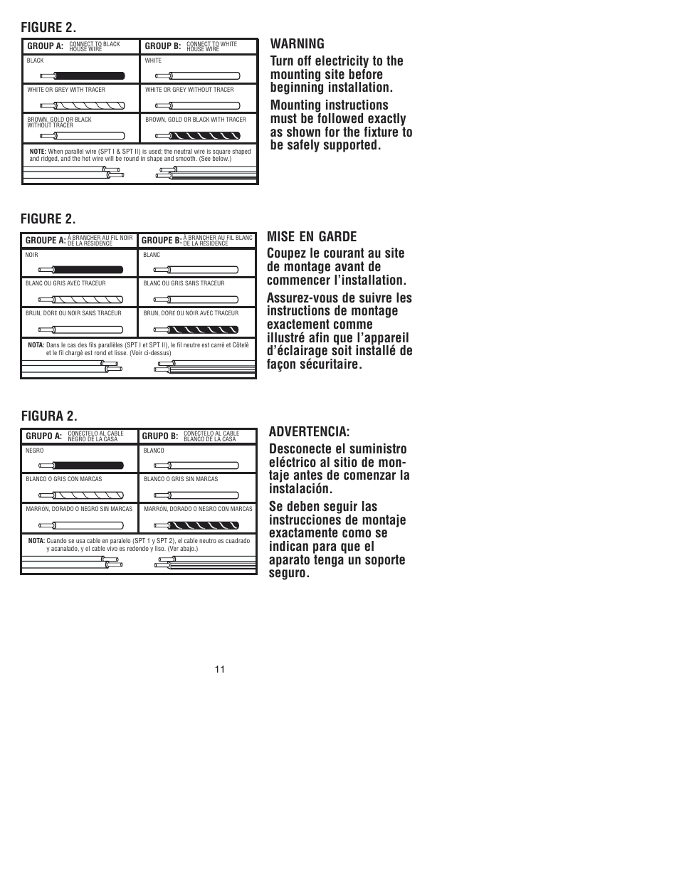 Figure 2 | Westinghouse W-116 User Manual | Page 11 / 12