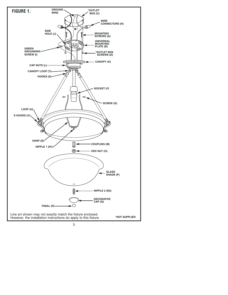Figure 1 | Westinghouse W-116 User Manual | Page 3 / 12