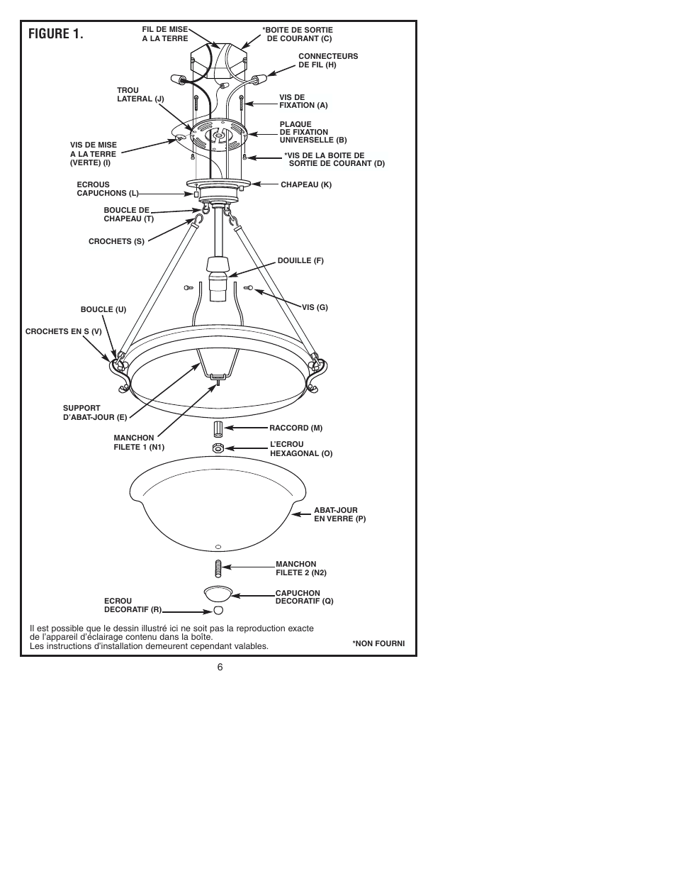 Figure 1 | Westinghouse W-116 User Manual | Page 6 / 12