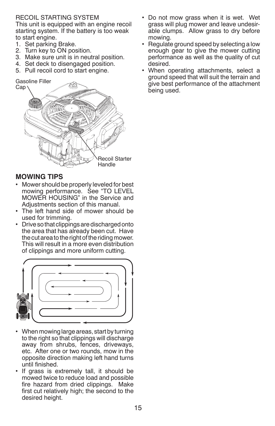 Weed Eater 96024000100 User Manual | Page 15 / 40