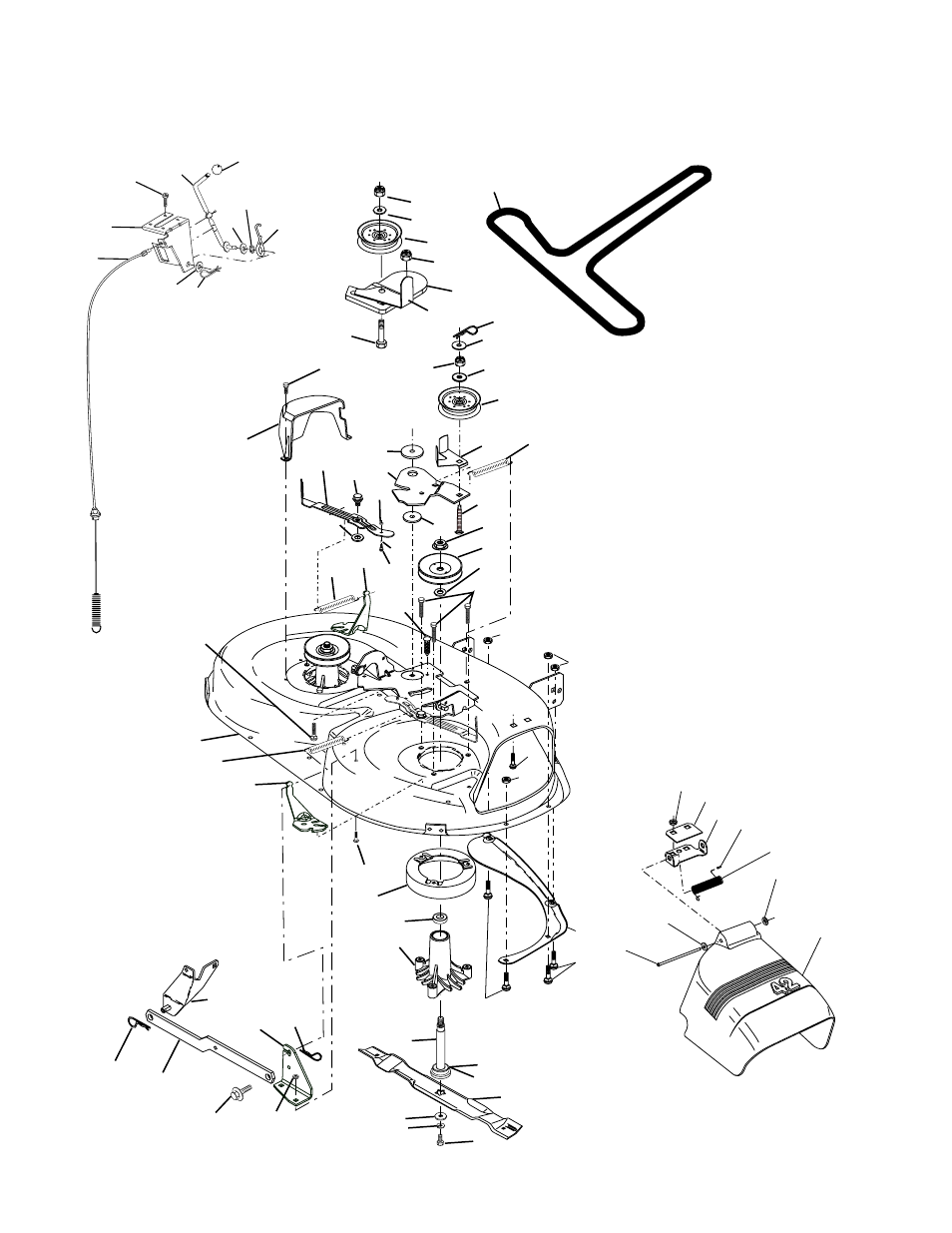Repair parts, Mower deck | Weed Eater 174193 User Manual | Page 42 / 48