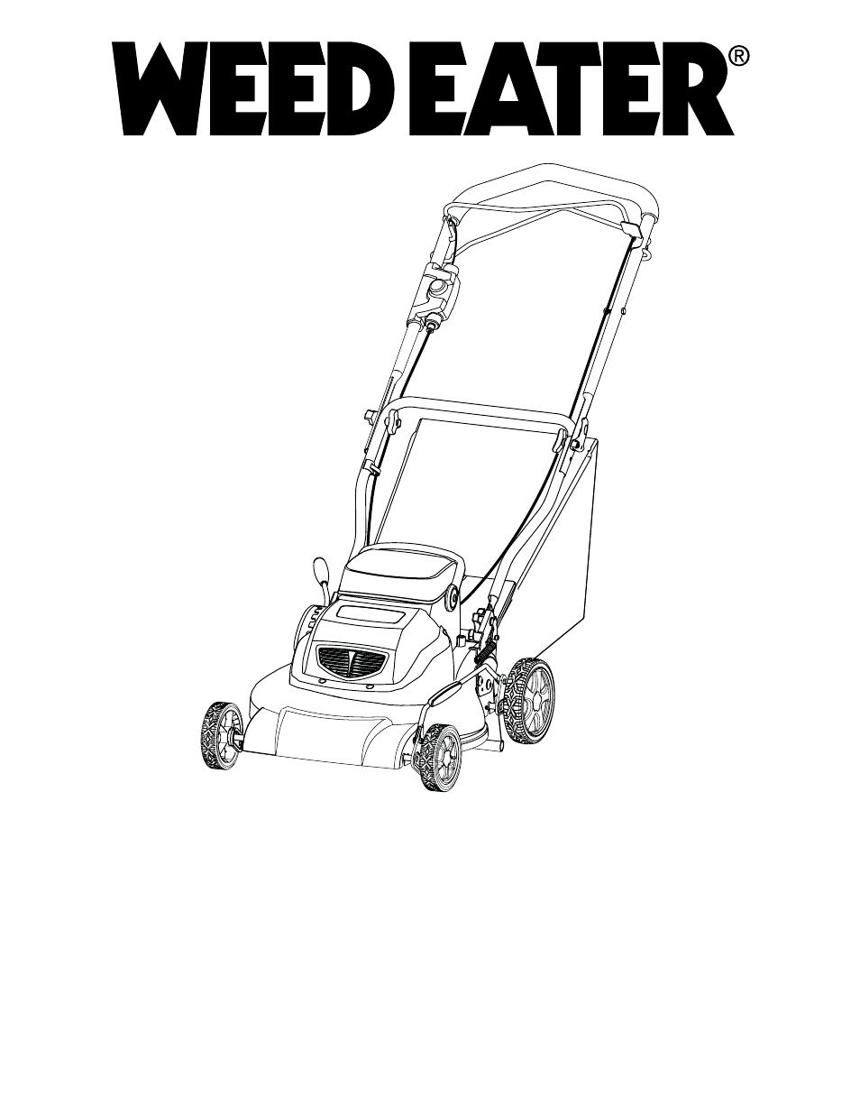 Weed Eater WE18XP User Manual | 16 pages