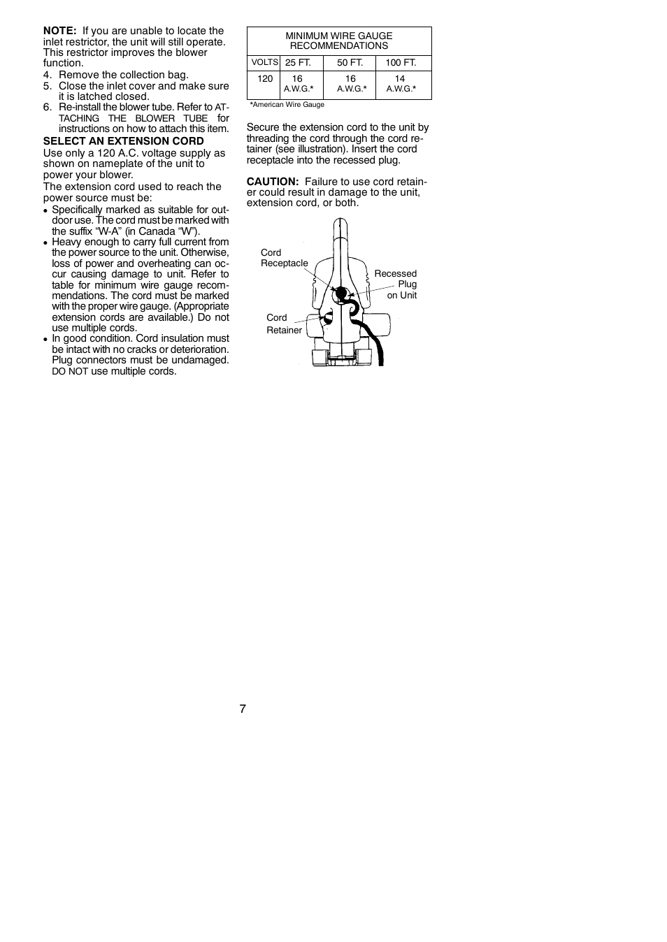 Weed Eater 545117528 User Manual | Page 7 / 11