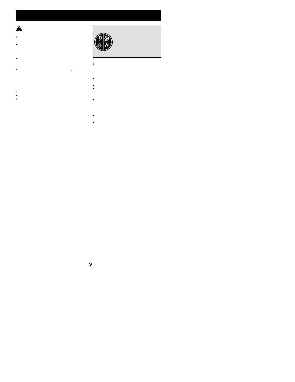 Storage | Weed Eater FX26 User Manual | Page 9 / 12