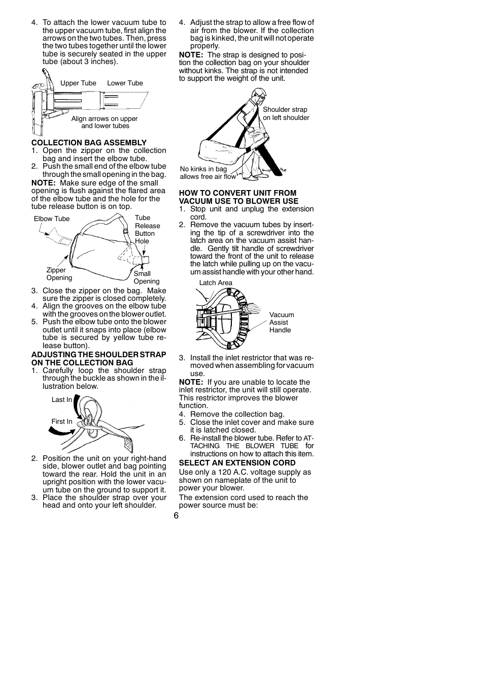 Weed Eater 952711837 User Manual | Page 6 / 10