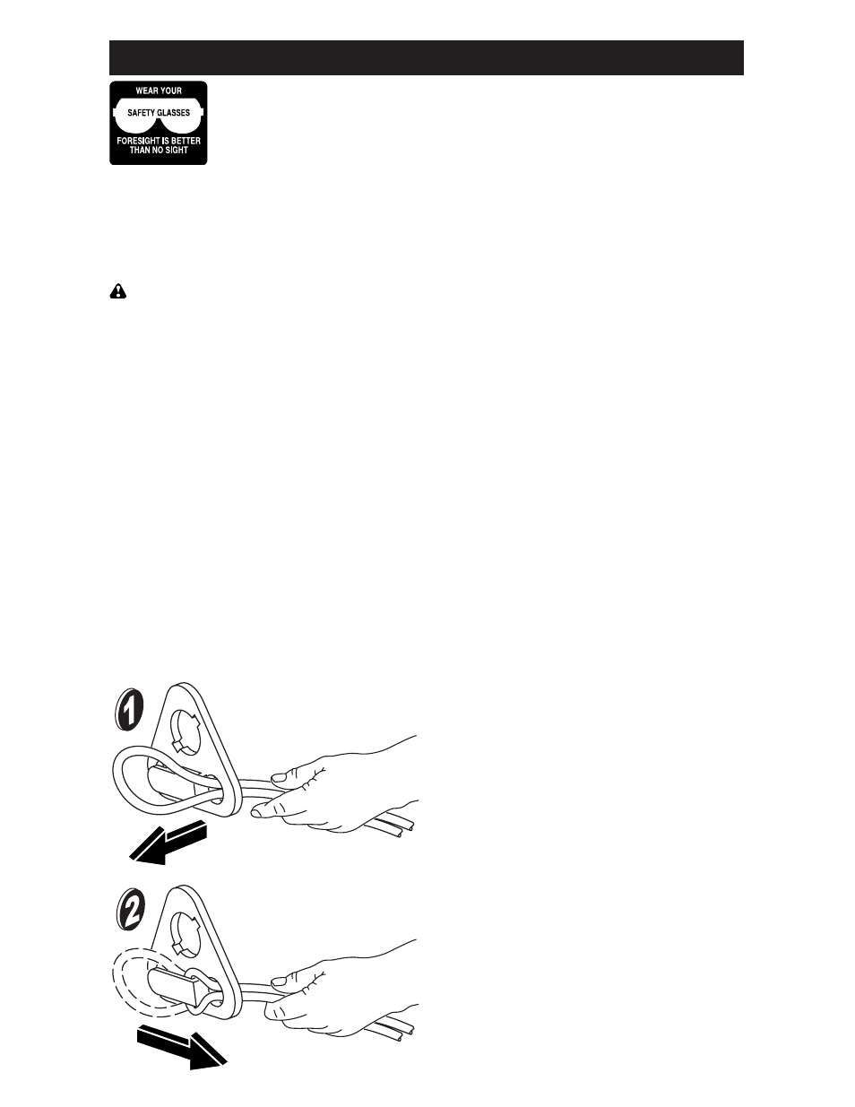 Operation | Weed Eater WE20C User Manual | Page 8 / 16