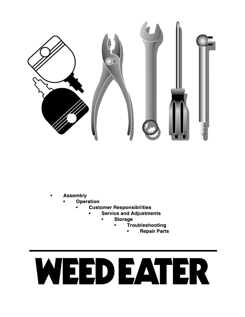 Weed Eater 178078 User Manual | 48 pages