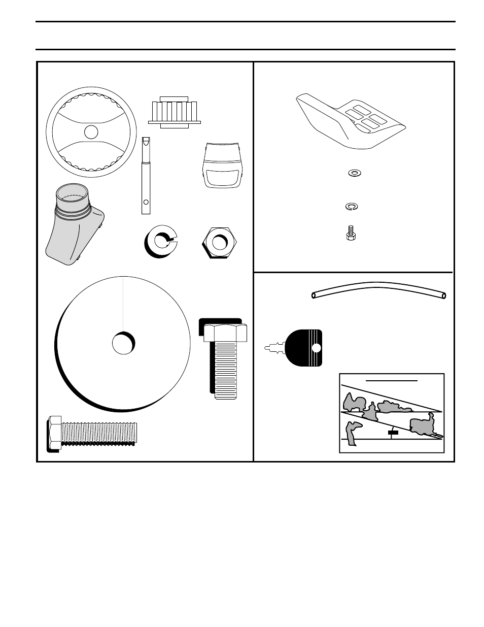 Unassembled parts | Weed Eater 178078 User Manual | Page 5 / 48