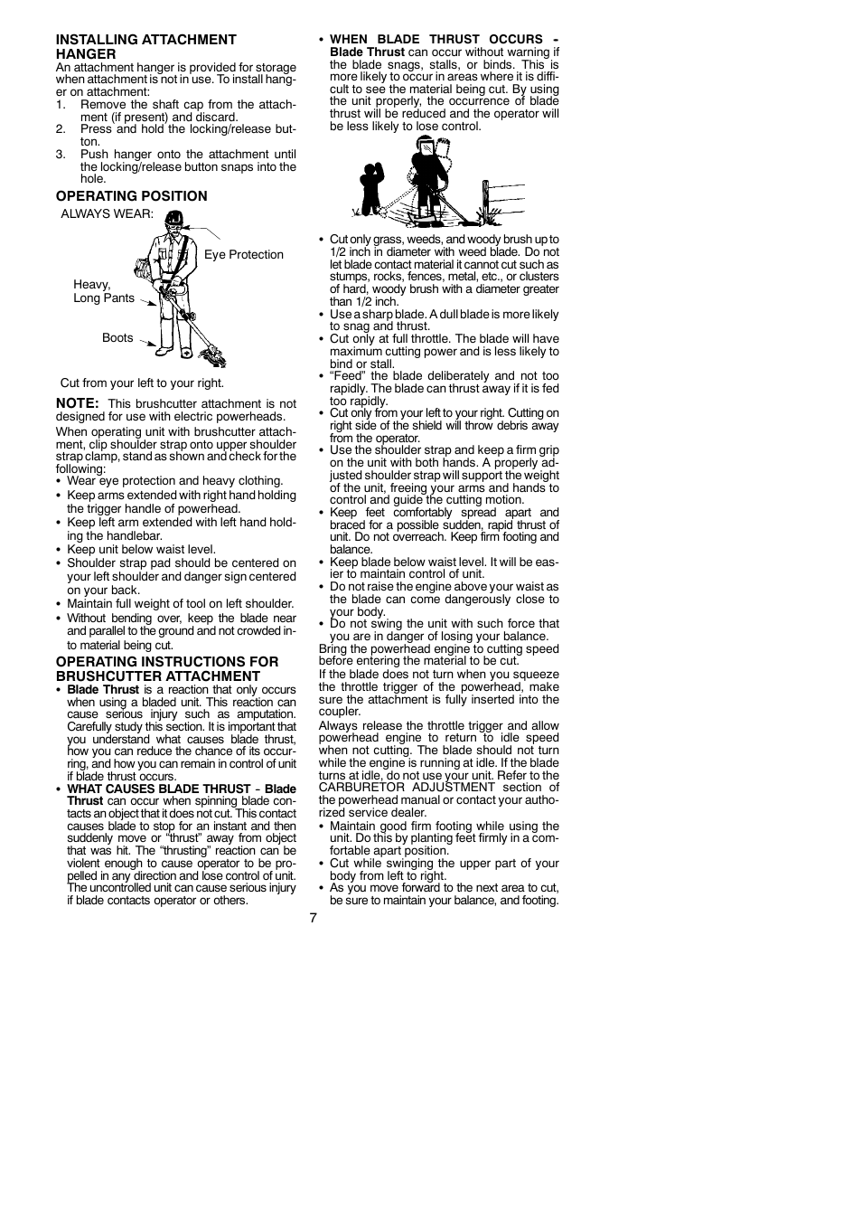 Weed Eater 530164835 User Manual | Page 7 / 9