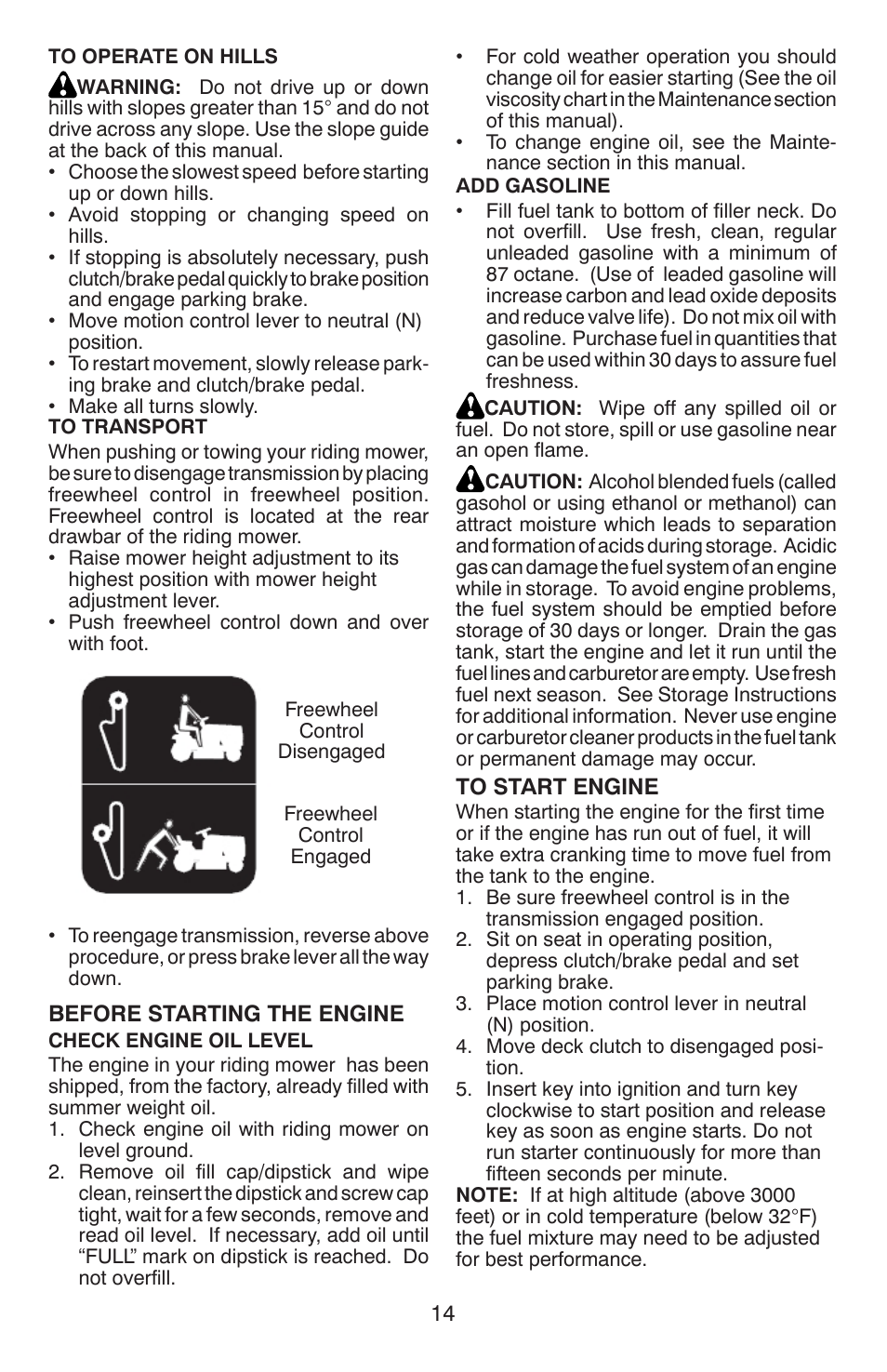 Weed Eater ONE WE261 User Manual | Page 14 / 40