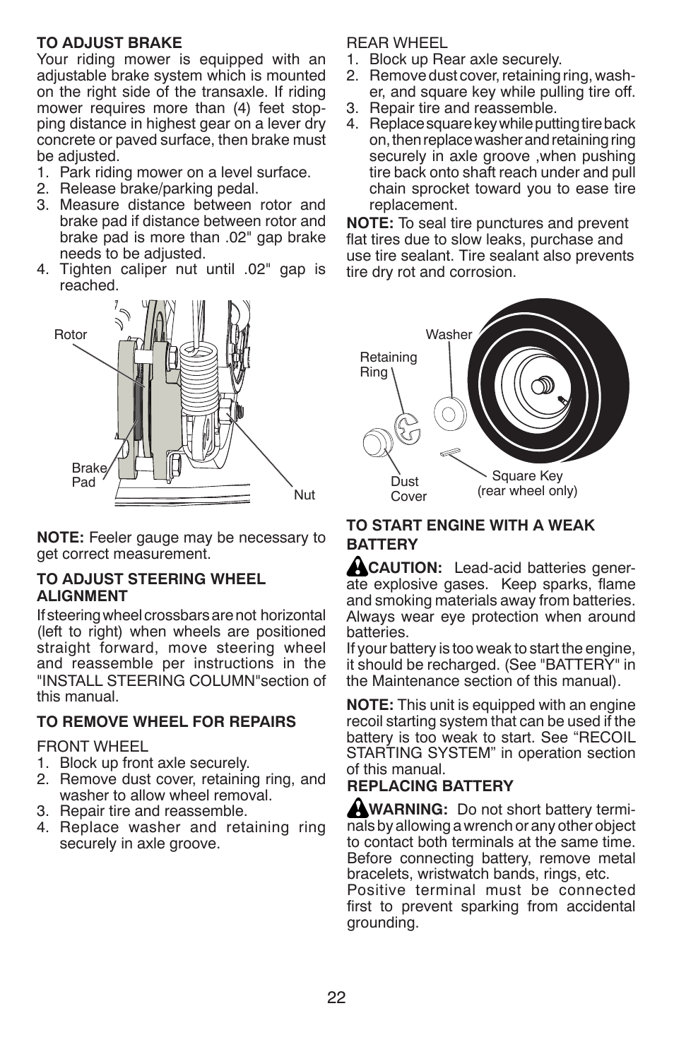 Weed Eater ONE WE261 User Manual | Page 22 / 40