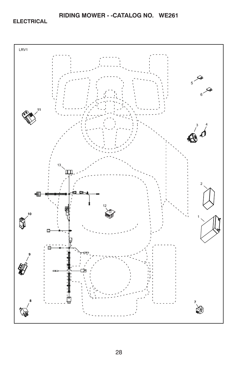 Electrical | Weed Eater ONE WE261 User Manual | Page 28 / 40