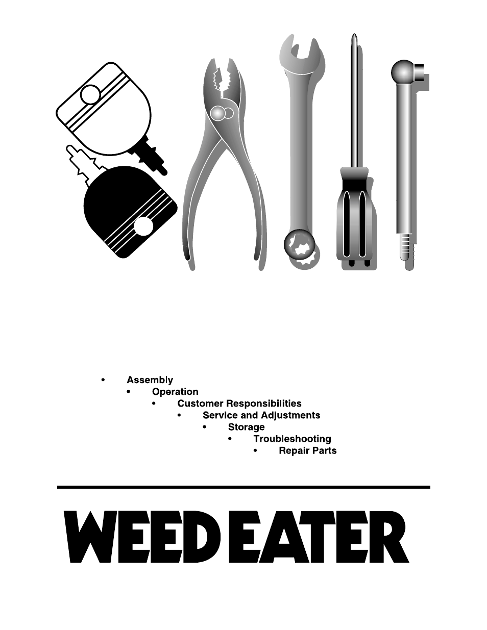 Weed Eater 177019 User Manual | 48 pages