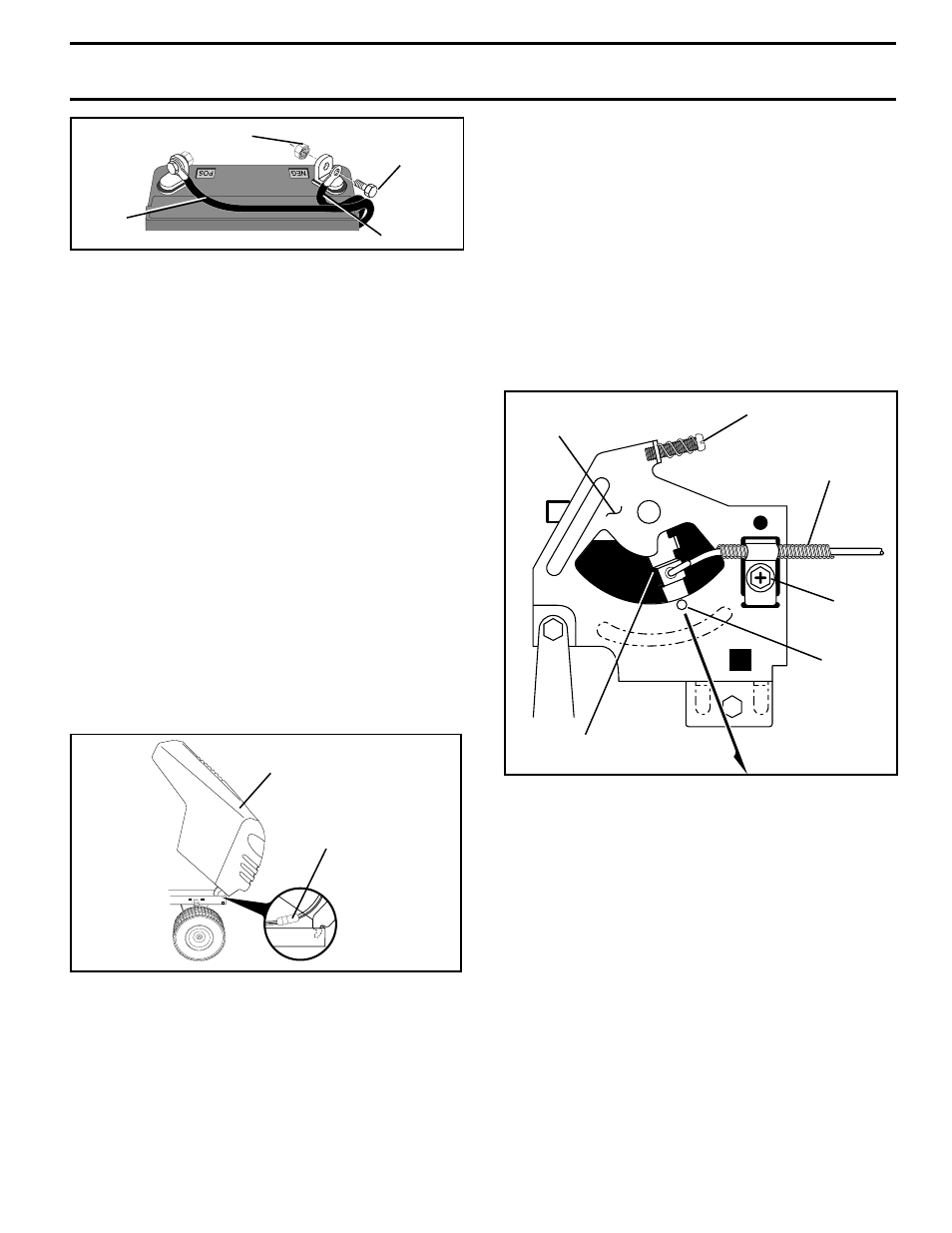 Service and adjustments, Engine | Weed Eater 177019 User Manual | Page 23 / 48